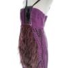 Spotlight by Warehouse Rozmiar 12 (38) Kolor Fioletowy Odkryte Ramiona Sukienka Bodycon Bezrękawnik Do Kolan Materiał Jedwab