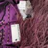 Spotlight by Warehouse Rozmiar 12 (38) Kolor Fioletowy Odkryte Ramiona Sukienka Bodycon Bezrękawnik Do Kolan Materiał Jedwab
