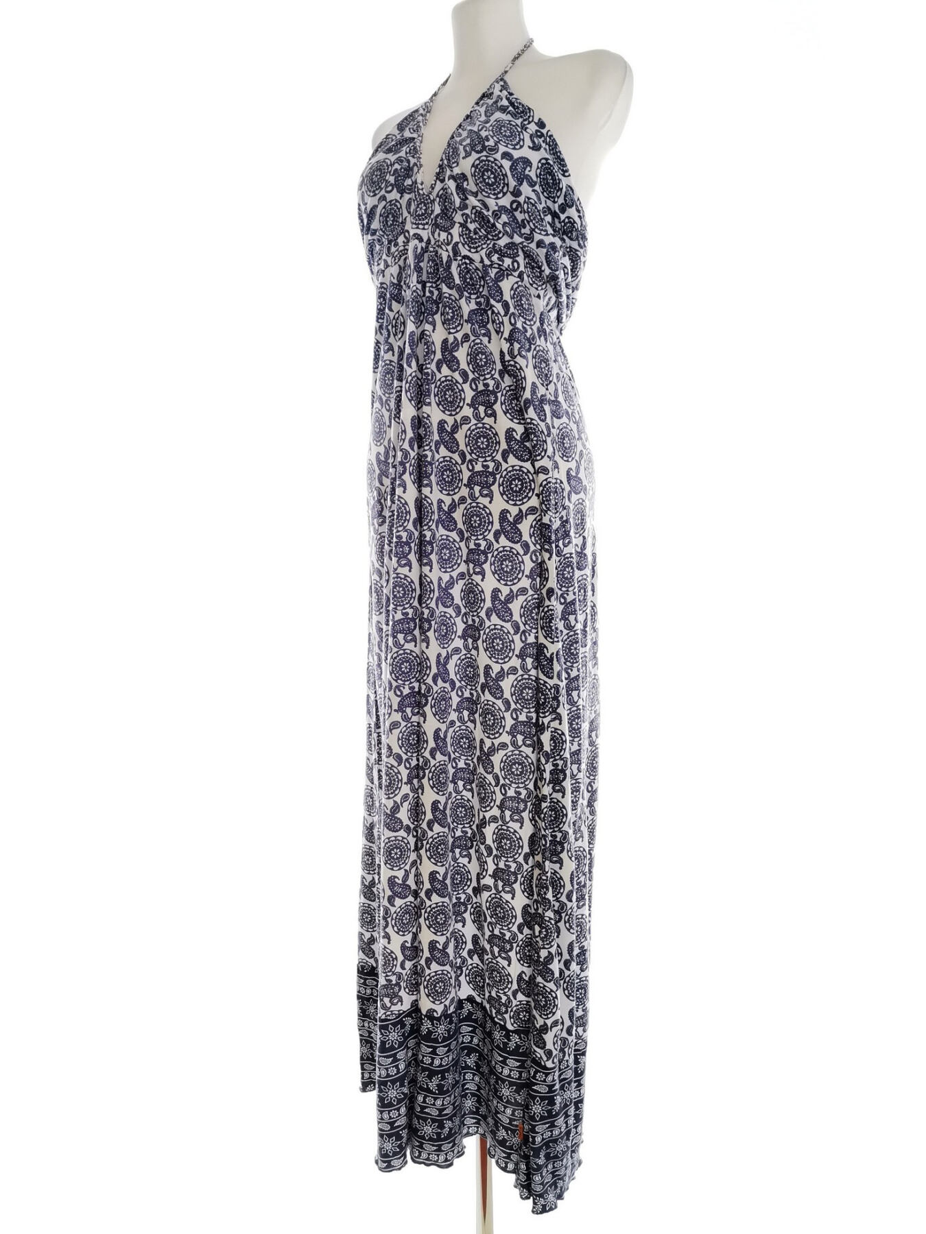 IMG_20220928_121326.jpg Object Rozmiar L Kolor Fioletowy Halter Sukienka Maxi Bezrękawnik Długa Materiał Wiskoza 100%