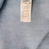 XLNT Rozmiar 2XL Kolor Niebieski Split Crew Neck Sukienka Prostokątna Krótki rękaw Midi Materiał Lyocell 100%