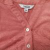 Zavanna Rozmiar XXL Kolor Różowy Split Crew Neck Tunika Popover Bluzka Bezrękawnik Materiał Wiskoza