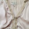Karen MILLEN Rozmiar 8 (36) Kolor Perłowy Split Crew Neck Bluzka Krótki rękaw