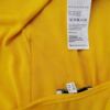 Warehouse Rozmiar 14 (40) Kolor Żółty Okrągły dekolt Bluzka Krótki rękaw