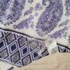 BONMARCHE Rozmiar 16 (44) Kolor Fioletowy Paisley W serek Tunika Bluzka Długi rękaw Materiał Wiskoza 100%