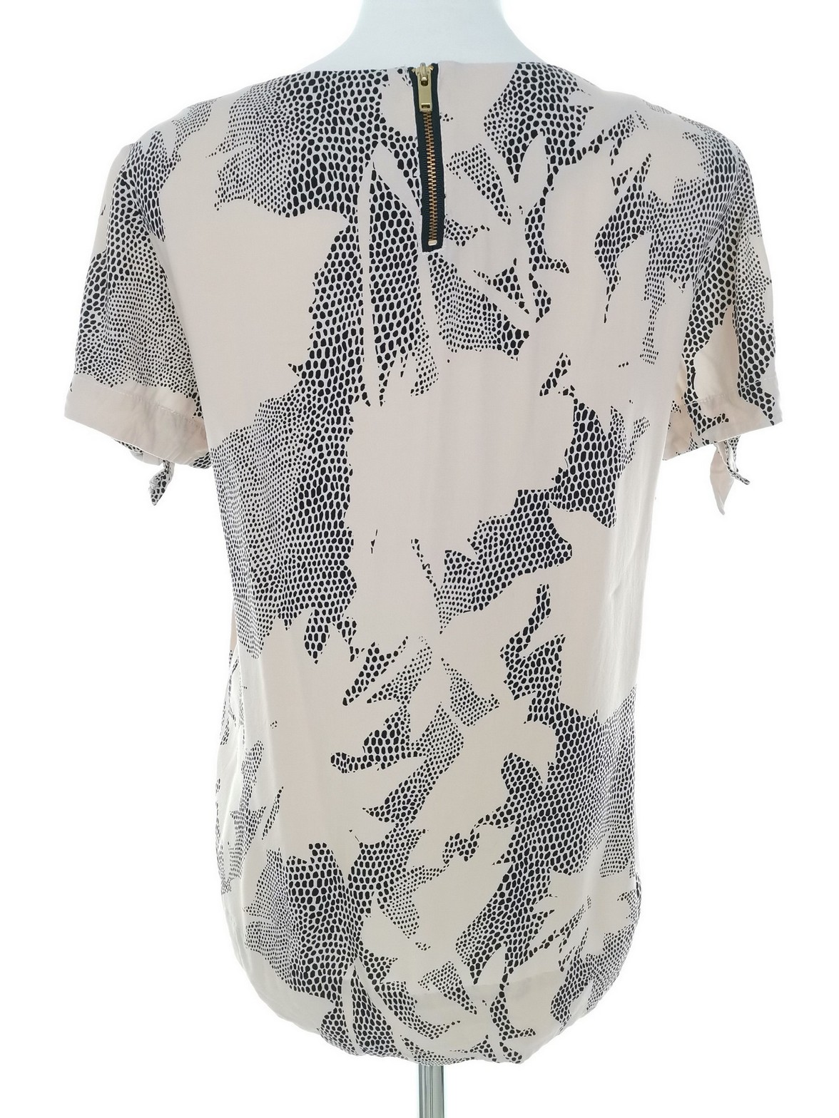 IMG_20221215_121813.jpg InWear Rozmiar 34 Kolor Kremowy Okrągły dekolt Bluzka Krótki rękaw Materiał Wiskoza 100%
