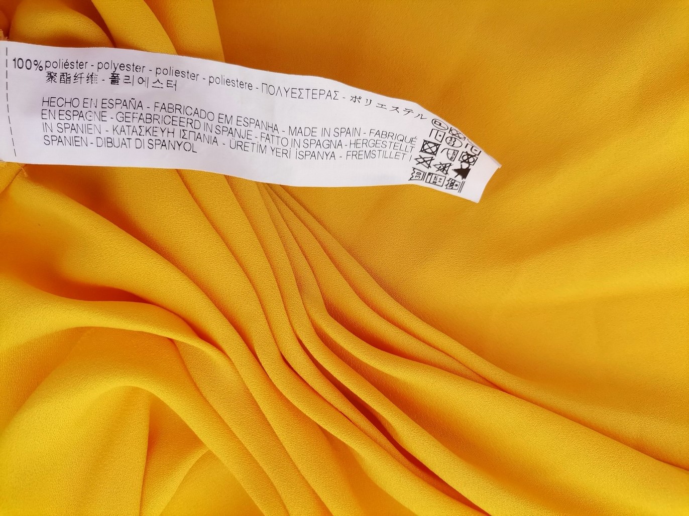 IMG_20221221_113013.jpg ZARA BASIC Rozmiar XS Kolor Żółty Okrągły dekolt Bluzka Bezrękawnik