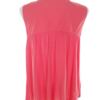 Laura ashley Rozmiar 12 (38) Kolor Różowy Split Crew Neck Bluzka Bezrękawnik Materiał Bawełna 100%