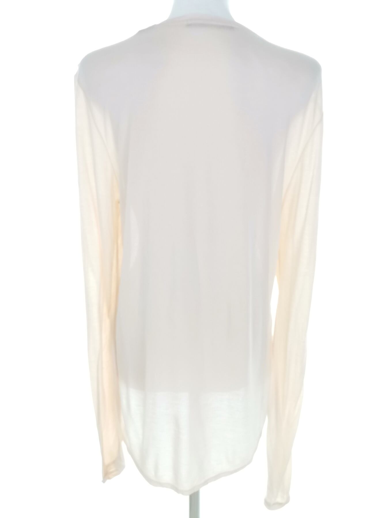 IMG_20221223_101326.jpg Maison scotch Rozmiar 3 (40) Kolor Kremowy Okrągły dekolt Bluzka Długi rękaw Materiał Modal 100%