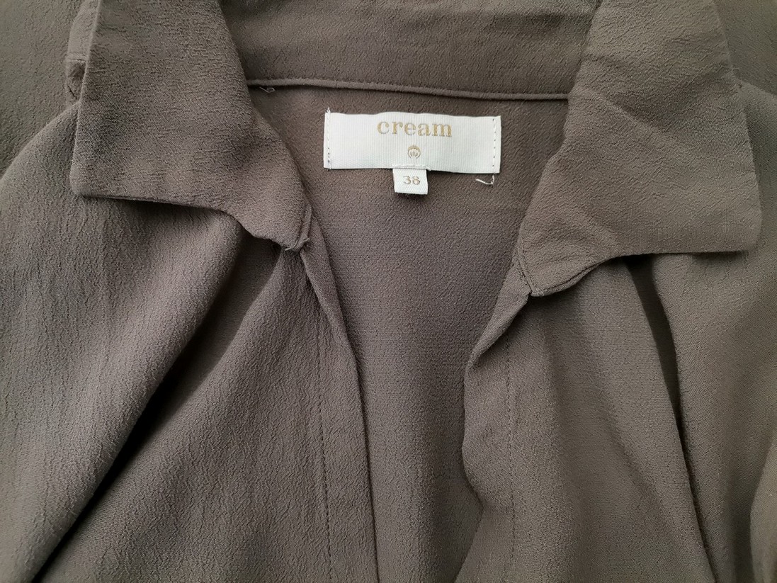 IMG_20230104_113122.jpg Cream Rozmiar 38 Kolor Khaki Kołnierz Bluzka Długi rękaw Materiał Wiskoza 100%