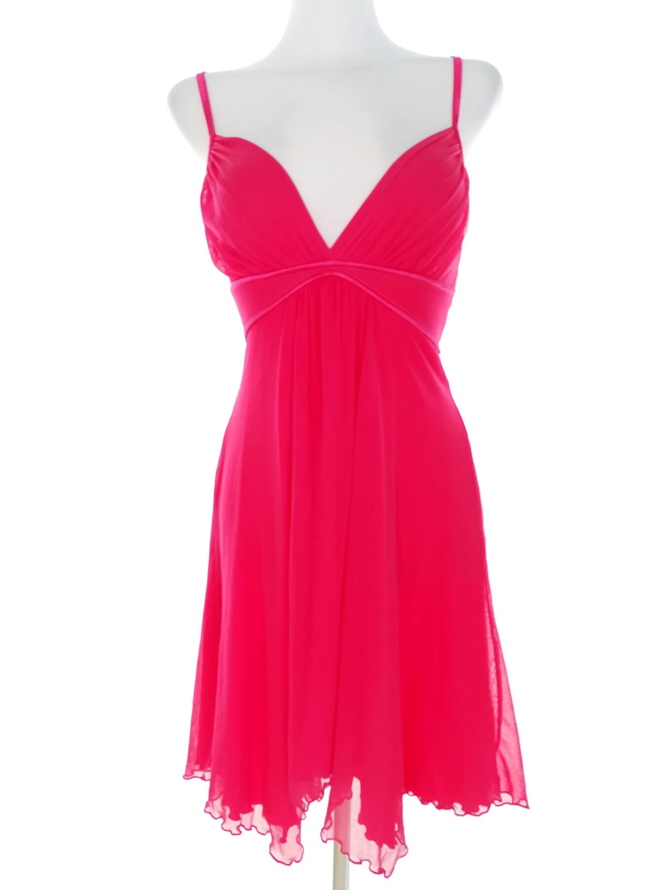 Jane norman Rozmiar 8 (34) Kolor Różowy Dekolt Serce Suknia Balowa Sukienka Wieczorowa Bezrękawnik Do Kolan