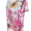 Gerry weber Rozmiar 42/44 Kolor Szary Keyhole Crew Neck Bluzka Krótki rękaw