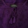 Jordash Rozmiar FREE SIZE (50) Kolor Fioletowy Keyhole Crew Neck Bluzka Długi rękaw Materiał Bawełna 100%